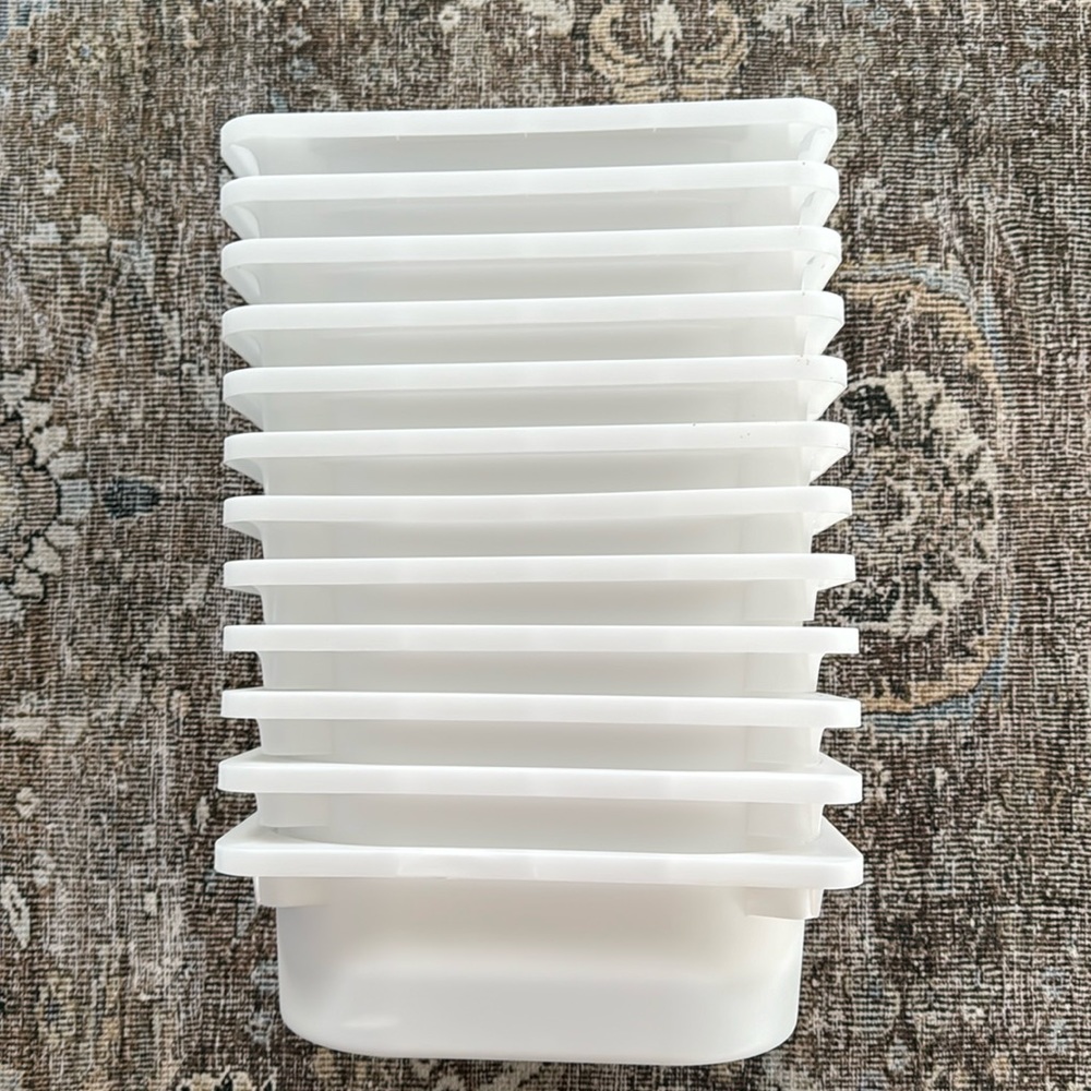 9 IKEA Trofast wall storage bins